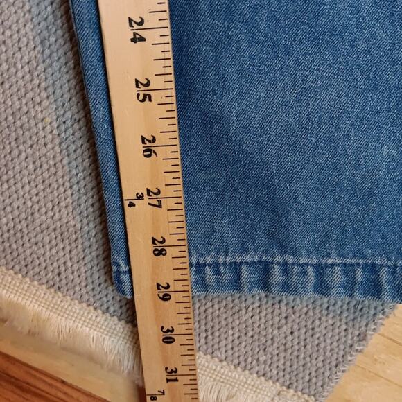 Original Bugle Boy Vintage Jeans 32X29 Blue Fade Pleated Skate Y2K Paint Grunge - Picture 13 of 14